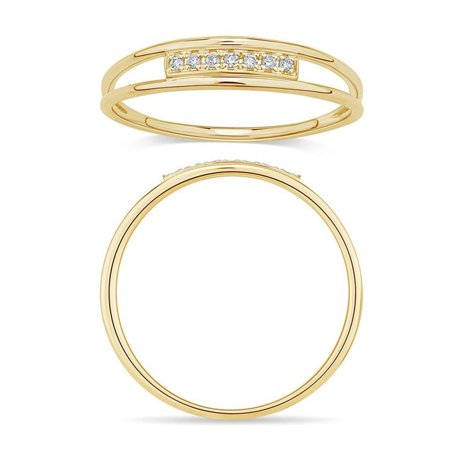 Serti Clos Diamant 0,04ct II