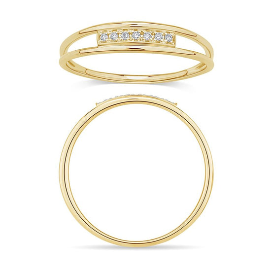 Serti Clos Diamant 0,04ct II