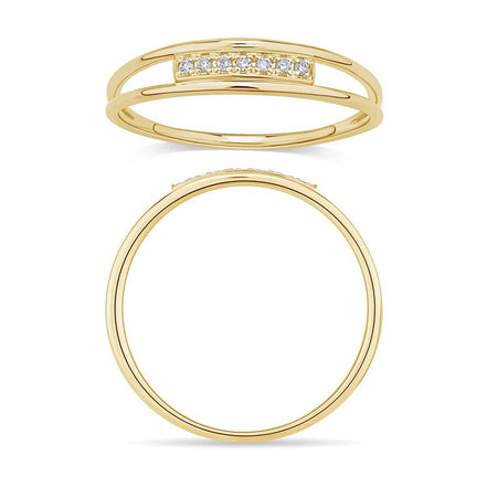 Serti Clos Diamant 0,04ct II