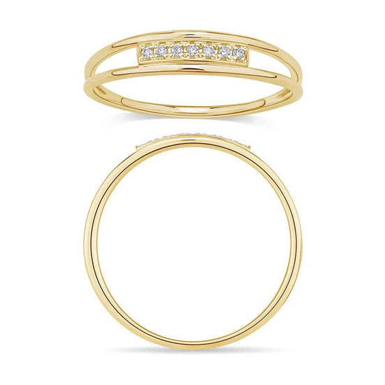 Serti Clos Diamant 0,04ct II