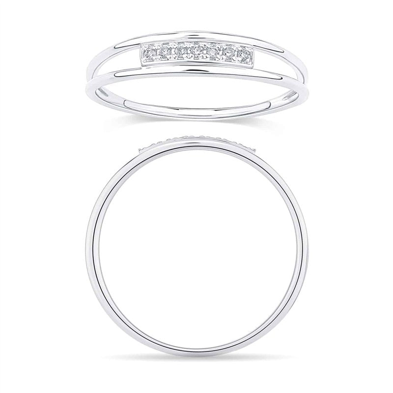 Serti Clos Diamant 0,04ct II