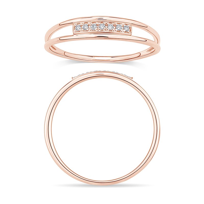 Serti Clos Diamant 0,04ct II