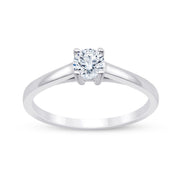 Evidence Solitaire Serti Clos Diamant 0,3ct III