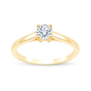 Evidence Solitaire Serti Clos Diamant 0,3ct II