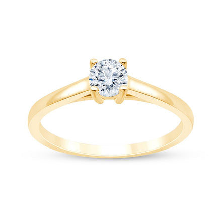 Evidence Solitaire Serti Clos Diamant 0,3ct II