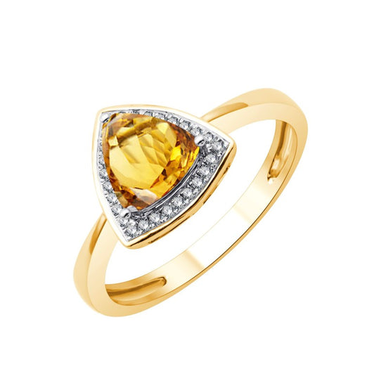 Toi & Moi Citrine 0,6ct