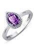 Toi & Moi Améthyste 0,63ct