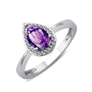 Toi & Moi Améthyste 0,63ct