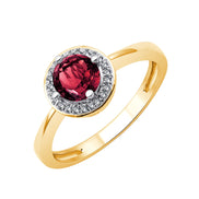 Serti Clos Rhodolite 0,59ct I
