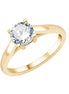 Evidence Solitaire Serti Clos Diamant II