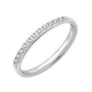 Bague de mariage Diamant rond 0,09 ct