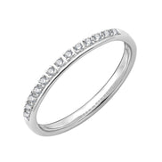 Bague de mariage Diamant rond 0,09 ct