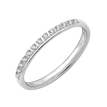 Bague de mariage Diamant rond 0,09 ct