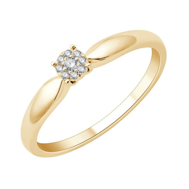 Rond Diamant 0,10ct II