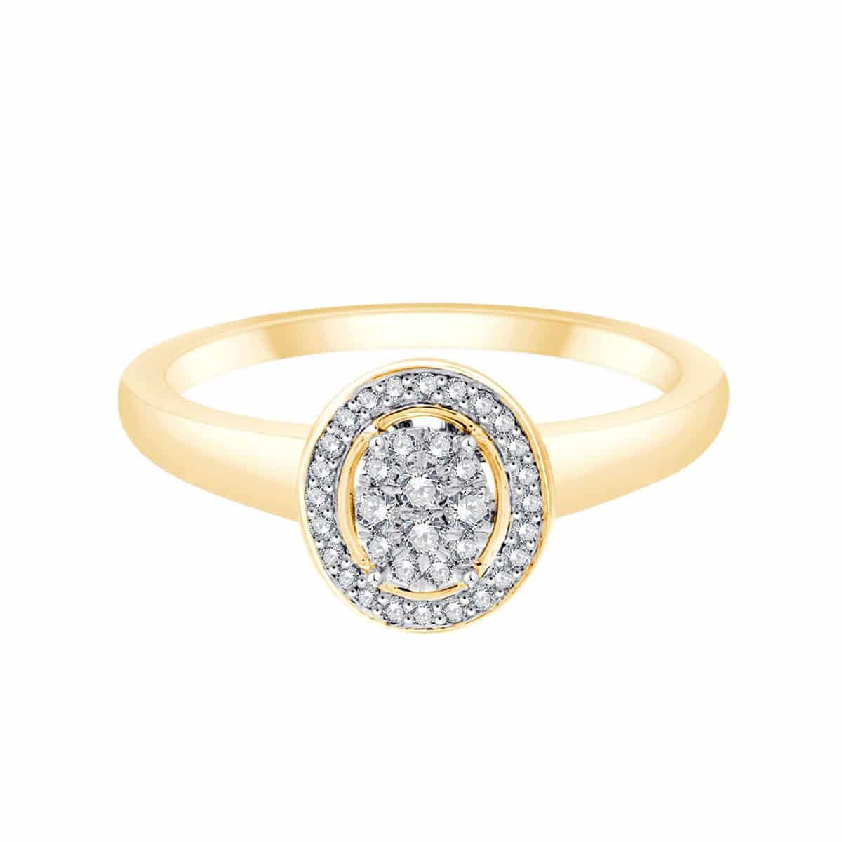 Toi & Moi Diamant 0,14ct