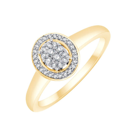 Toi & Moi Diamant 0,14ct