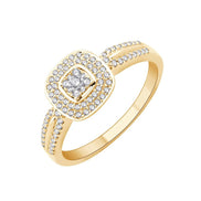 Serti Clos Diamant 0,24ct I