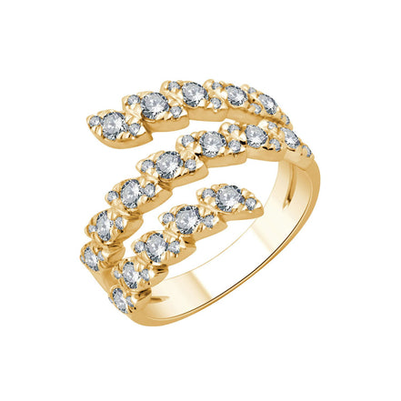 Toi & Moi Diamant 0,97ct