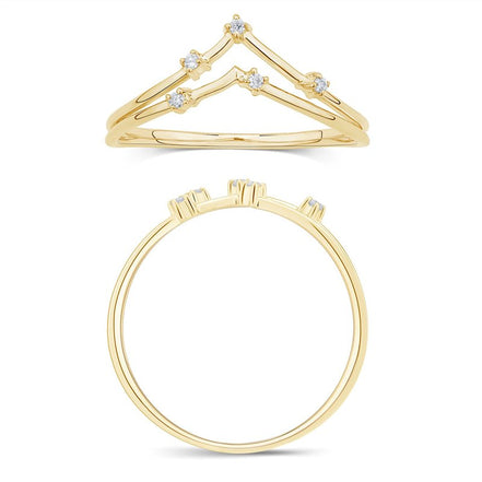 Toi & Moi Diamant 0,04ct I