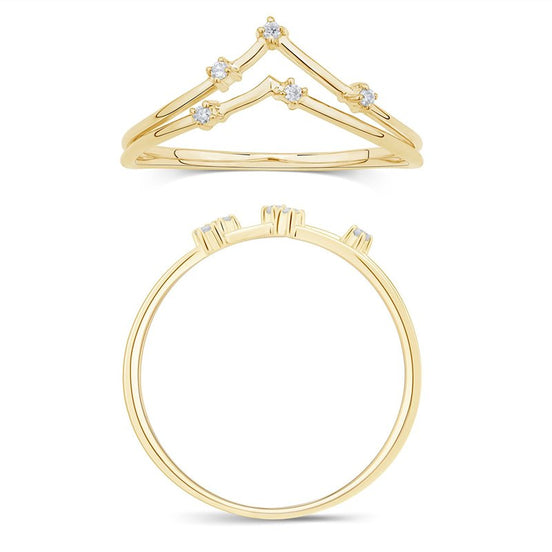 Toi & Moi Diamant 0,04ct I