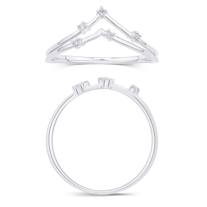 Toi & Moi Diamant 0,04ct I