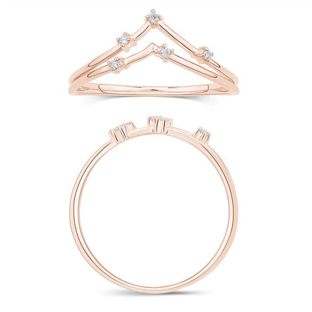 Toi & Moi Diamant 0,04ct I