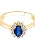 Trilogie Saphir & Diamants 0,16ct