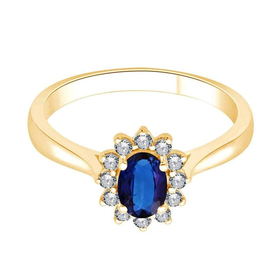 Trilogie Saphir & Diamants 0,16ct