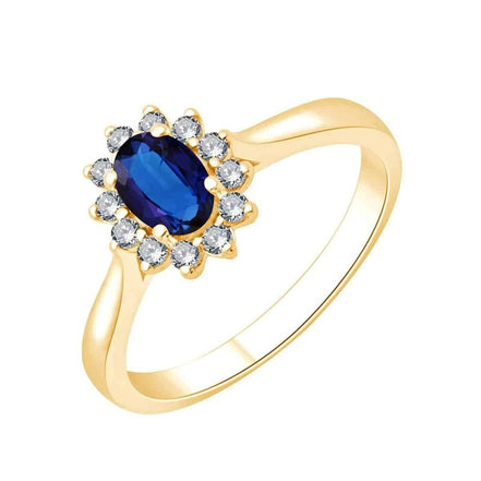 Trilogie Saphir & Diamants 0,16ct