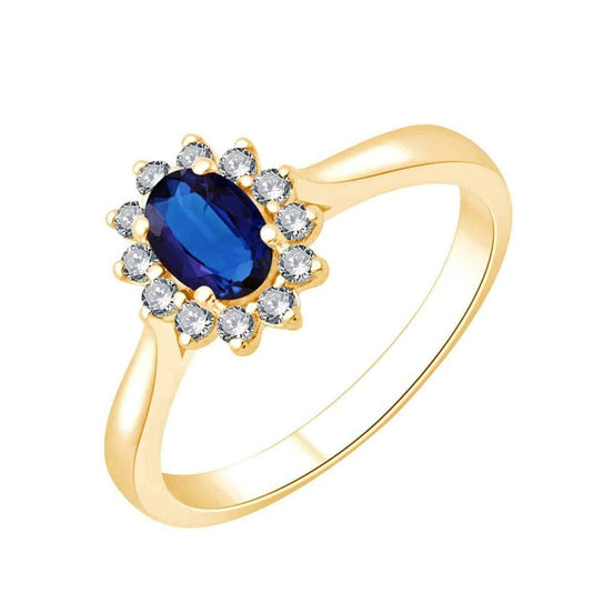 Trilogie Saphir & Diamants 0,16ct