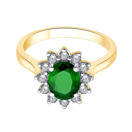 Émeraude et Diamants 0,38ct