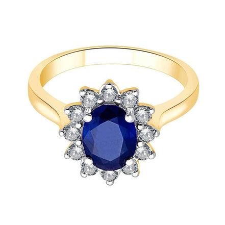Saphir et Diamants 0,38ct