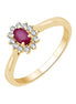 Rubis & Diamants 0,11ct II