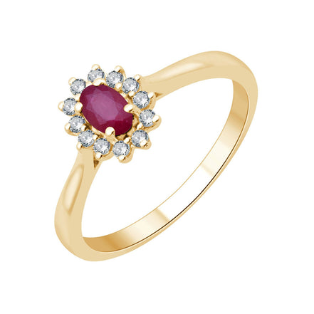 Rubis & Diamants 0,11ct II