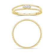 Serti Clos Diamant 0,02ct III