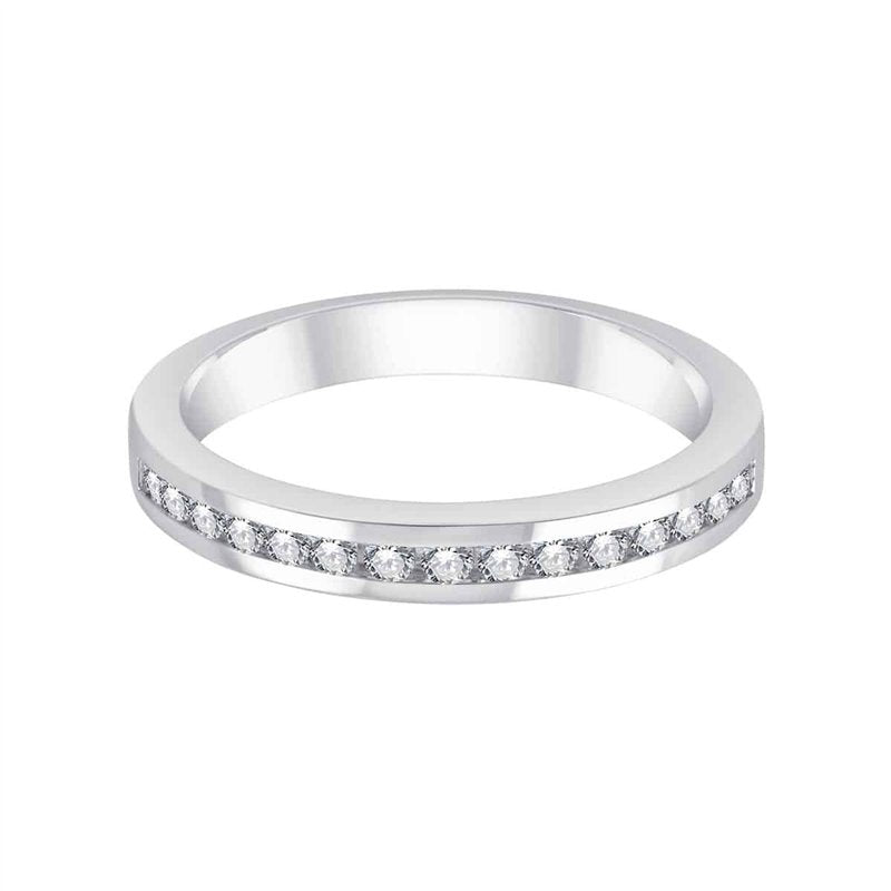 Demi Alliance Serti Clos Diamant 0,23ct II