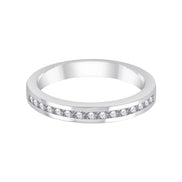 Demi Alliance Serti Clos Diamant 0,23ct II