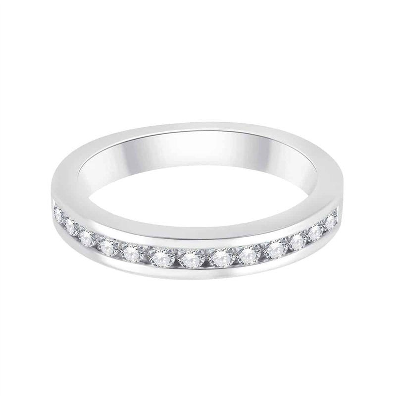 Demi Alliance Serti Clos Diamant 0,34ct II