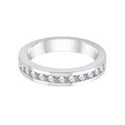 Demi Alliance Serti Clos Diamant 0,5ct II
