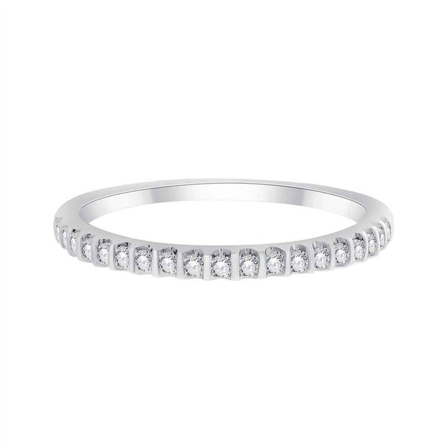 Demi Alliance Serti Clos Diamant 0,14ct III