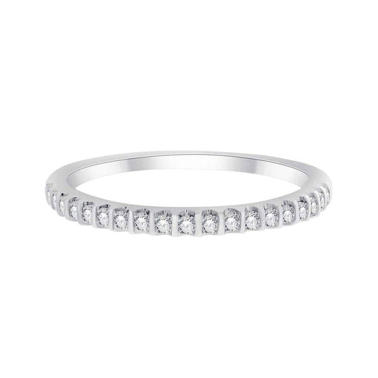 Demi Alliance Serti Clos Diamant 0,14ct III