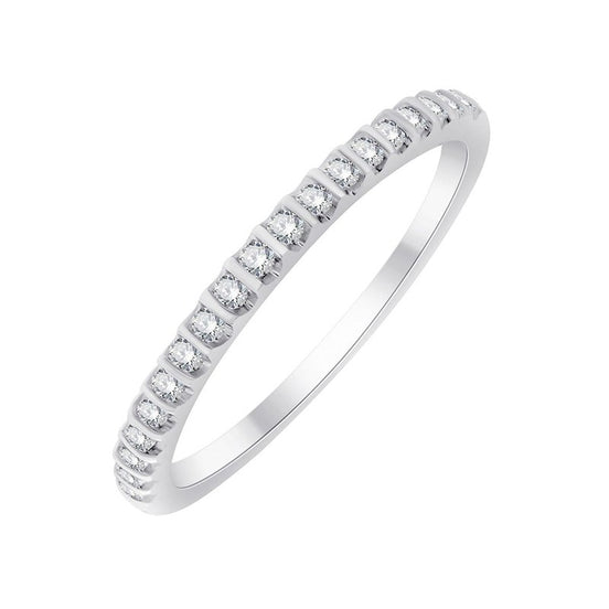 Demi Alliance Serti Clos Diamant 0,14ct III