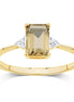 Lou Taille Émeraude Quartz Champagne 1,10ct II