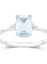 Lou Taille Émeraude Topaze & Diamants 1,10ct VII