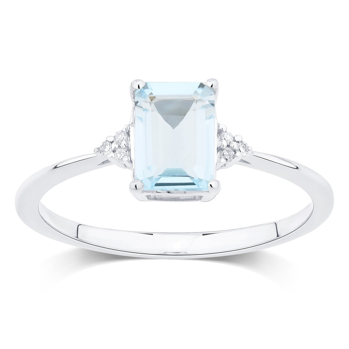 Lou Taille Émeraude Topaze & Diamants 1,10ct VII