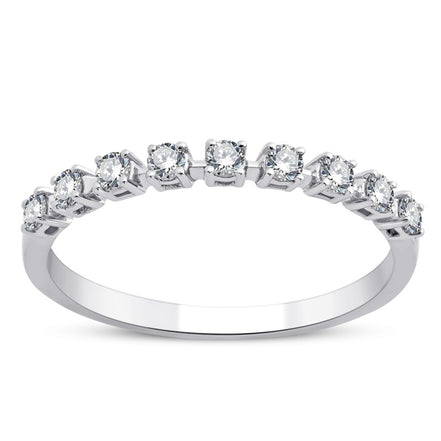 Alliance Serti Griffe Rond Diamant 0,25ct