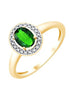 Émeraude et Diamants 0,05ct