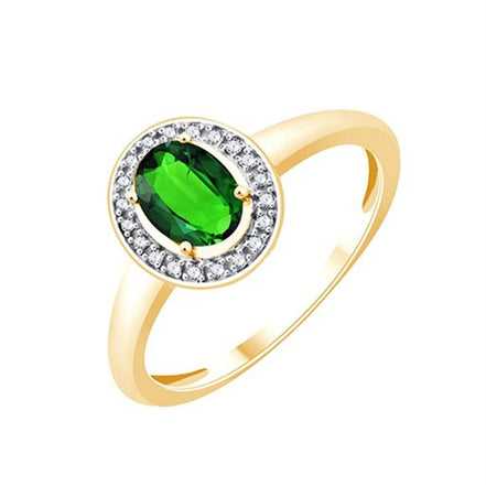 Émeraude et Diamants 0,05ct