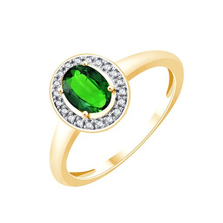 Émeraude et Diamants 0,05ct