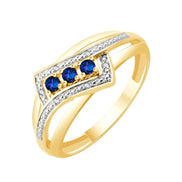 Saphir et Diamants 0,013ct